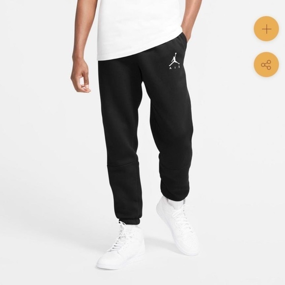 Jordan Other - Air Jordan Mens Jumpman Air Black Fleece Pants